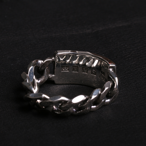 VIVIFY IDリング　19号 Back Hallmarks ID Ring/Plain | VIVIFY | ビビファイ