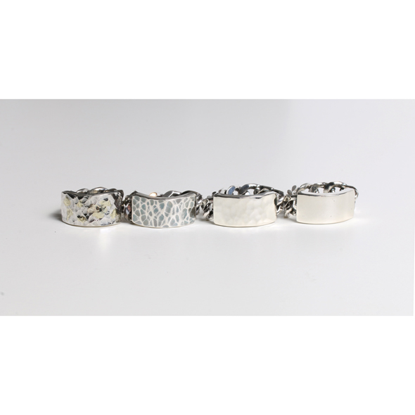 Back Hallmarks ID Ring/Plain | VIVIFY | ビビファイ