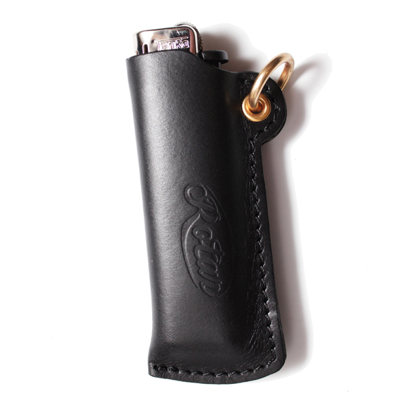 AGH CLASSIC LOGO LEATHER LIGHTER CASE