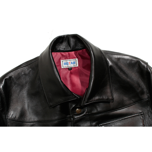 Steerhide leather blouson | ROTAR | ローター