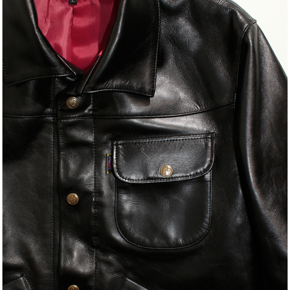 Steerhide leather blouson | ROTAR | ローター