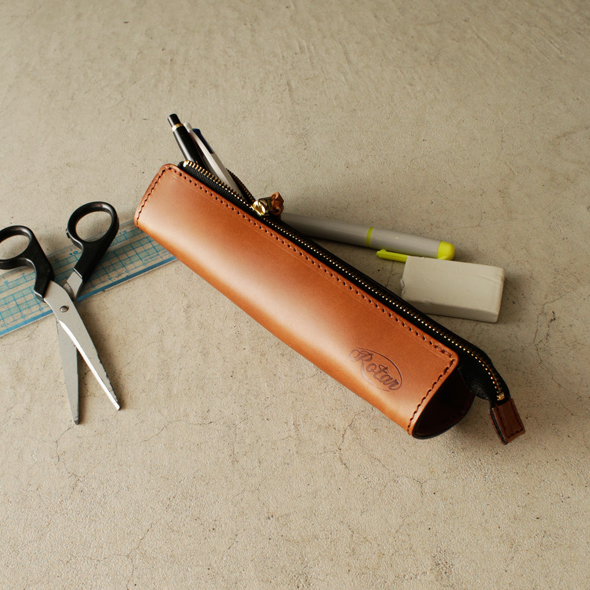 Amazon.co.jp: (ローター) ROTAR Rotar pencil case レザーペン
