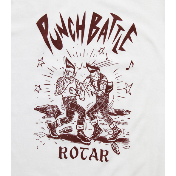 Rotar PUNCH OUT 黒シャツ Lサイズ Rotar PUNCH OUT 黒シャツ Lサイズ