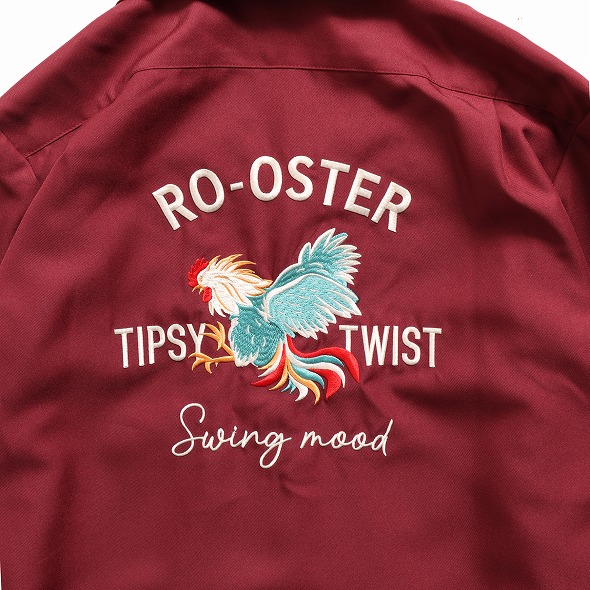 大人気 美品 Rooster Bowling lining shirt ローター Rooster Bowling shirt | ROTAR | ローター