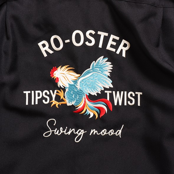 大人気 美品 Rooster Bowling lining shirt ローター Rooster Bowling shirt | ROTAR | ローター