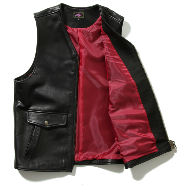 Cow Leather Vest | ROTAR | ローター