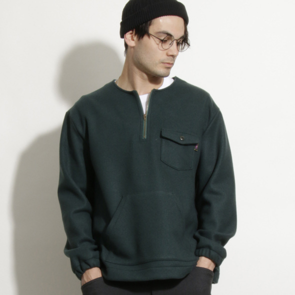 Knit melton Pullover | ROTAR | ローター