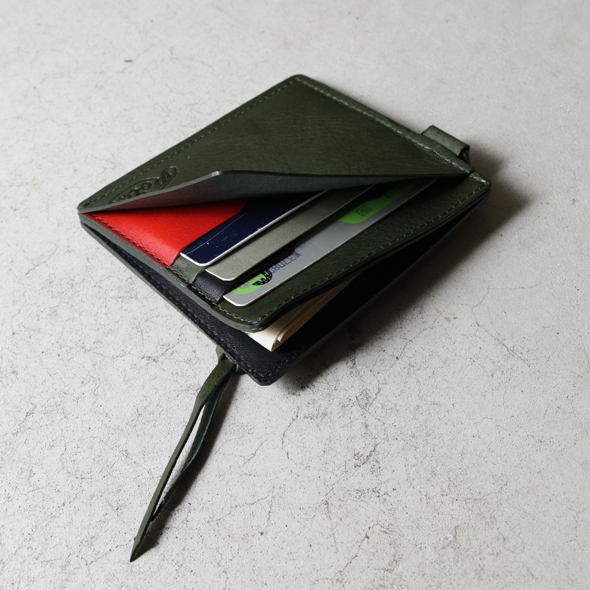 Compact leather wallet | ROTAR | ローター