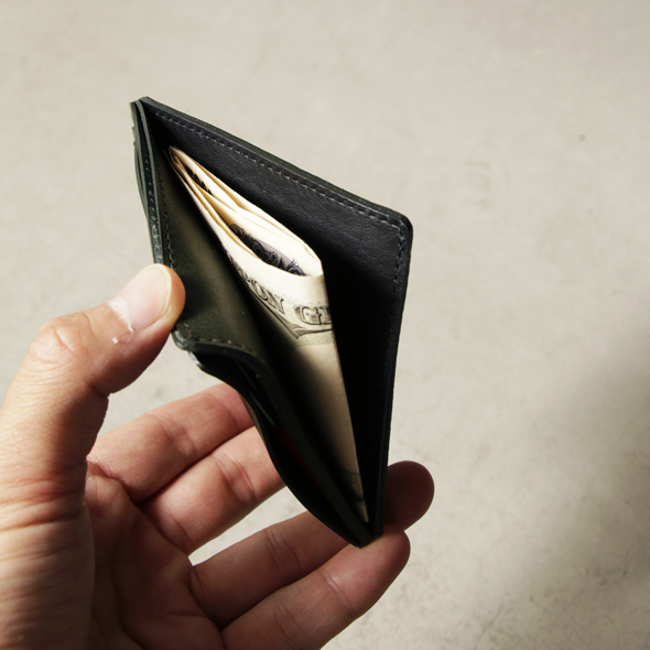 Compact leather wallet | ROTAR | ローター