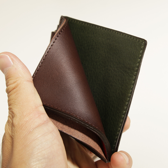 Compact leather wallet | ROTAR | ローター