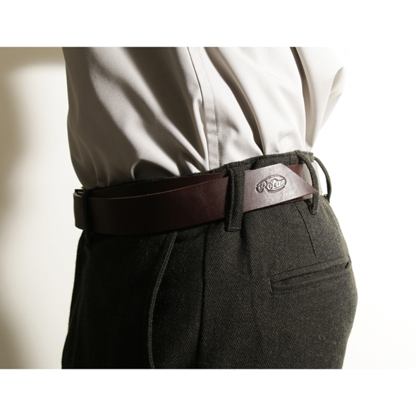 Free buckle leather belt | ROTAR | ローター