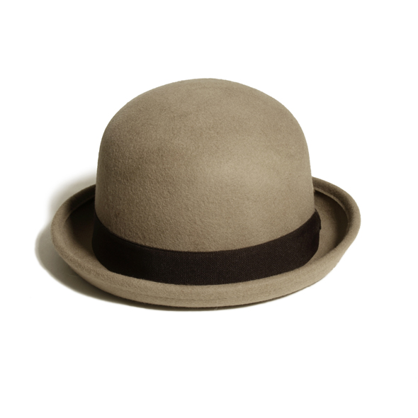 Work Platel Felt Baller HAT ウール フェルト ボーラー ハット-