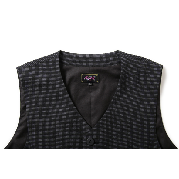 Houndstooth Seersucker Vest | ROTAR | ローター