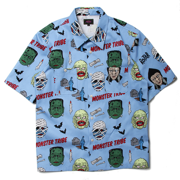 【SALE/30%OFF】MONSTER TRIBE Textile Work Shirt