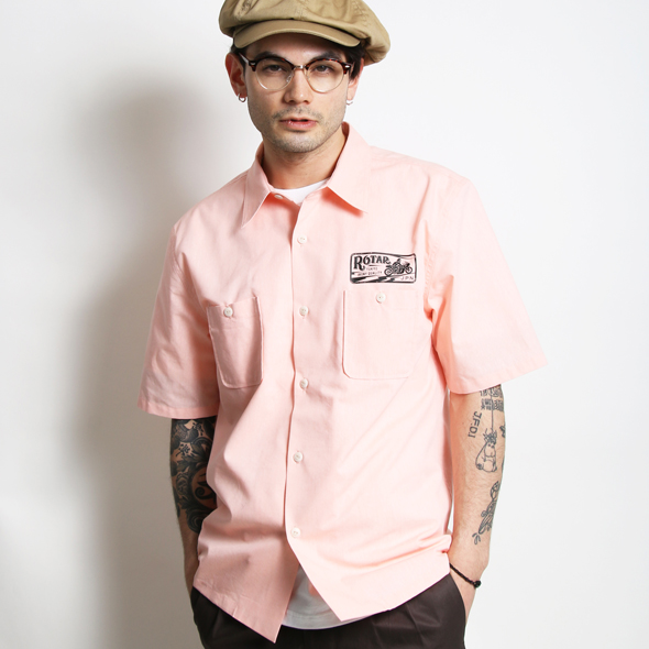 ROTAR（ローター）の「TIQ Dungaree work shirt シャンブレー