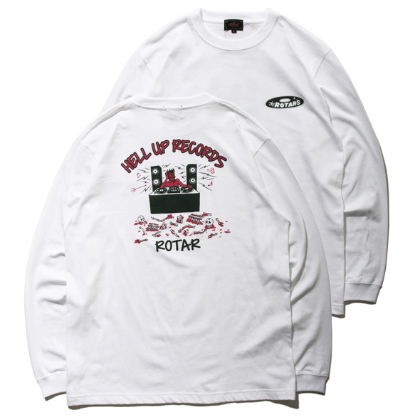 HELL UP RECORDS LS Tee | ROTAR | ローター