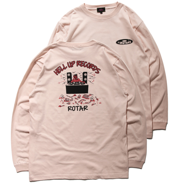 HELL UP RECORDS LS Tee | ROTAR | ローター