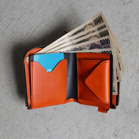 Mini zipper wallet | ROTAR | ローター