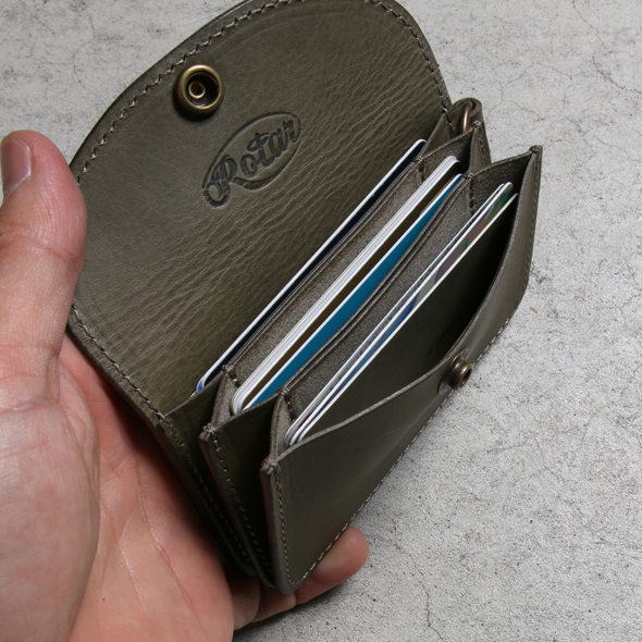 Liscio leather card wallet | ROTAR | ローター