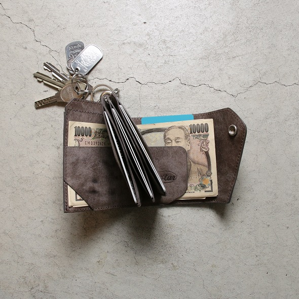 Swivel hook compact wallet | ROTAR | ローター