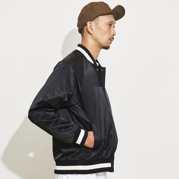 Nylon Twill Stadium Jumper | ROTAR | ローター