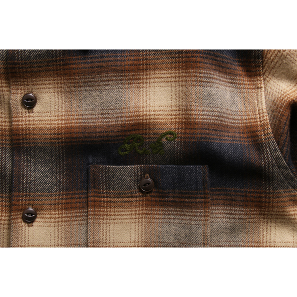Ombre Check Work Shirt | ROTAR | ローター Ombre Check Work Shirt | ROTAR | ローター
