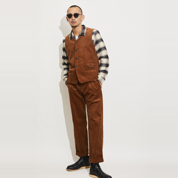 Corduroy Vest | ROTAR | ローター