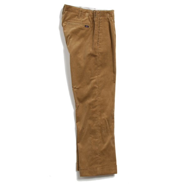 H＞RAYON CORDUROY TUCK PANTS/パンツ M-