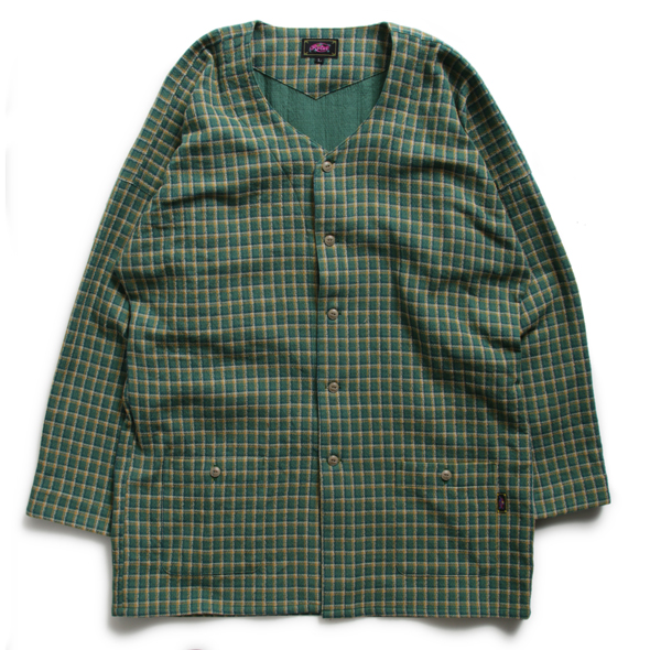GERUGA GAUZE CHECK SHIRTS シャツ 美品 OPEN COLLAR SHIRTS ＜CHECK＞ \u2013 GERUGA