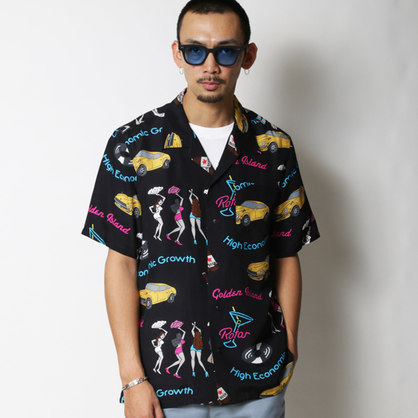 High Growth Rayon SS Aloha Shirt