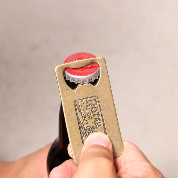 TIQ Bottle opener Keychain | ROTAR | ローター