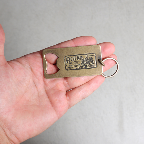 TIQ Bottle opener Keychain | ROTAR | ローター
