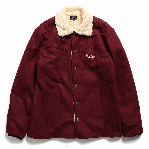 Light Melton Boa Ranch Jacket | ROTAR | ローター