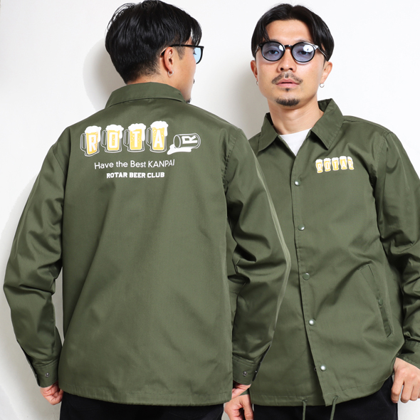 NICETY×KEN THE FLATTOPコラボコーチジャケット MORI ARTWORKSコラボ ONE LOVEコーチジャケット