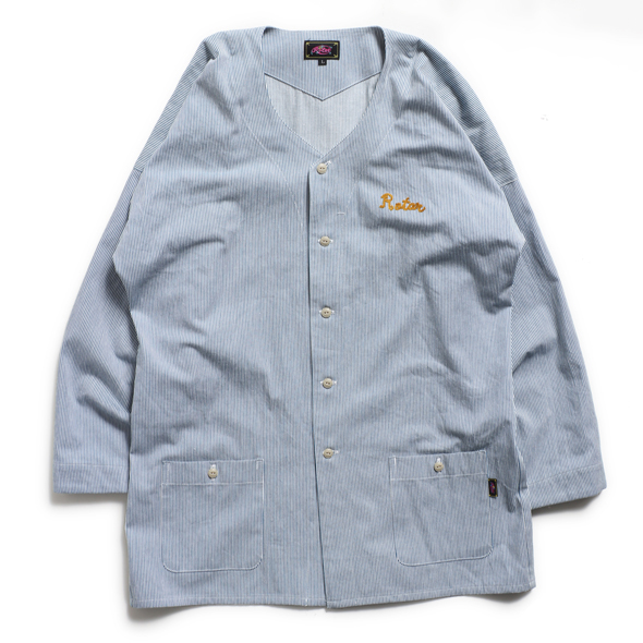 Hickory Stripe Work Shirt | ROTAR | ローター