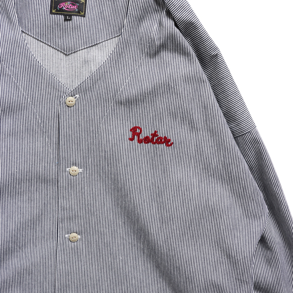 Hickory Stripe Work Shirt | ROTAR | ローター