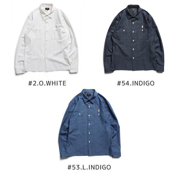 Chambray work shirt | ROTAR | ローター