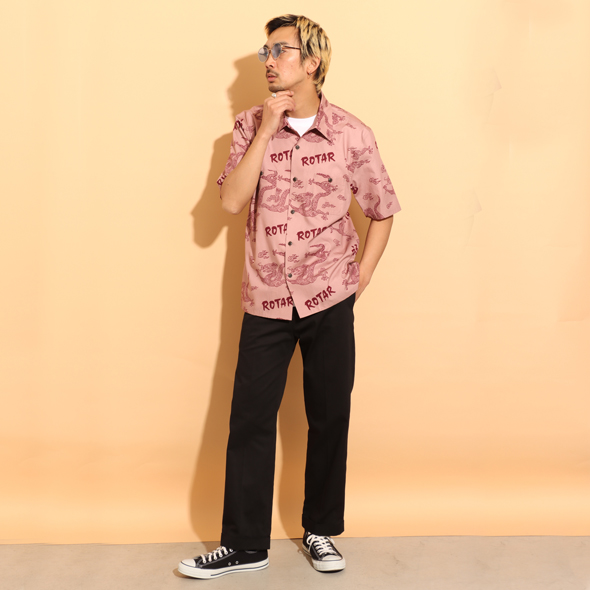 Asian Dragon Textile Aloha Shirt | ROTAR | ローター