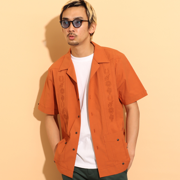 RC Twill Open Collar Shirt | ROTAR | ローター