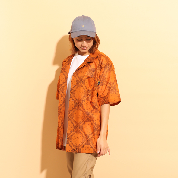 Bandana Cloth Open Collar Shirt | ROTAR | ローター
