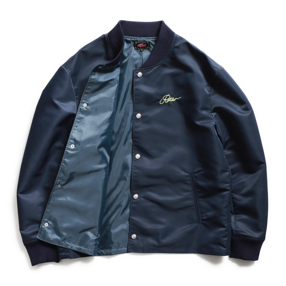 最も優遇の NITRAID】STADIUM JUMPER/スタジャン Nylon （Army 袖レザー ジャケット・アウター