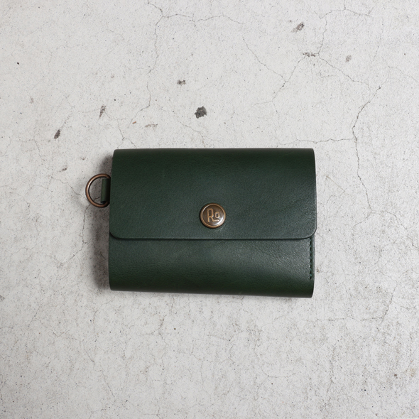 楕円カン付きMiddle Leather Wallet ミドルレザーウォレットU 楕円カン付きMiddle Leather Wallet ミドルレザーウォレットU