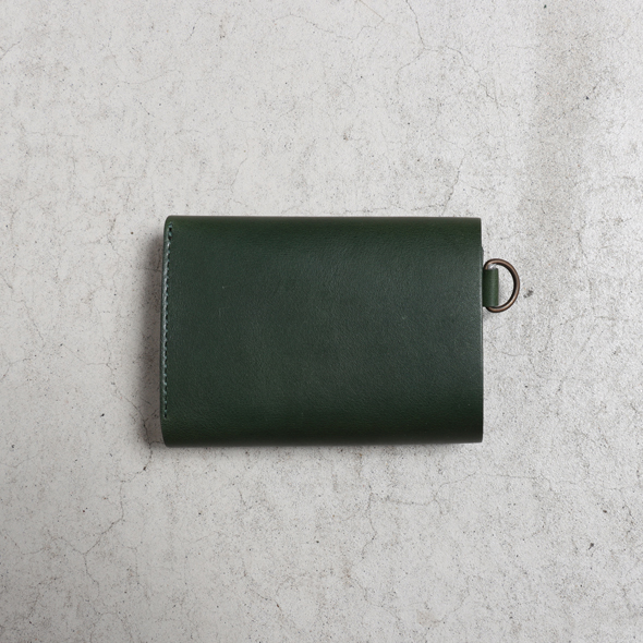 楕円カン付きMiddle Leather Wallet ミドルレザーウォレットU Middle Leather Wallet ミドルレザーウォレットU 楕円カン付き