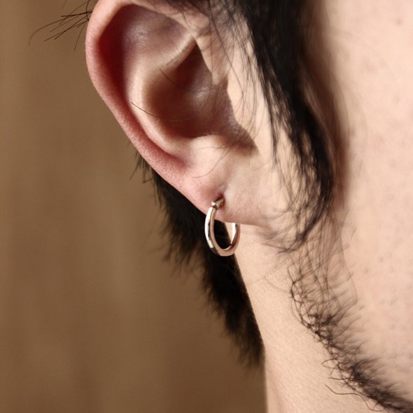 Hammered Hoop Pierce(S) | VIVIFY | ビビファイ